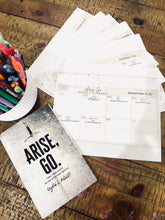 Load image into Gallery viewer, Arise, Go. Bible Study Calendar