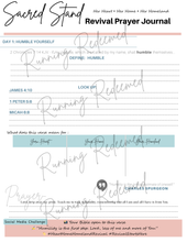 Load image into Gallery viewer, Sacred Stand: A 7 Day Revival Prayer Journal
