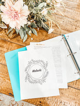 Load image into Gallery viewer, My Bible Notebook